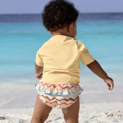 T-shirt anti-UV Planches de surf vanille (07-12 mois)