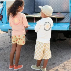 T-shirt anti-UV Sunshine écru (19-24 mois)