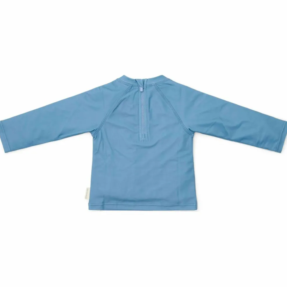 T-shirt de bain anti-UV manches longues Ocean Blue (6-12 mois)