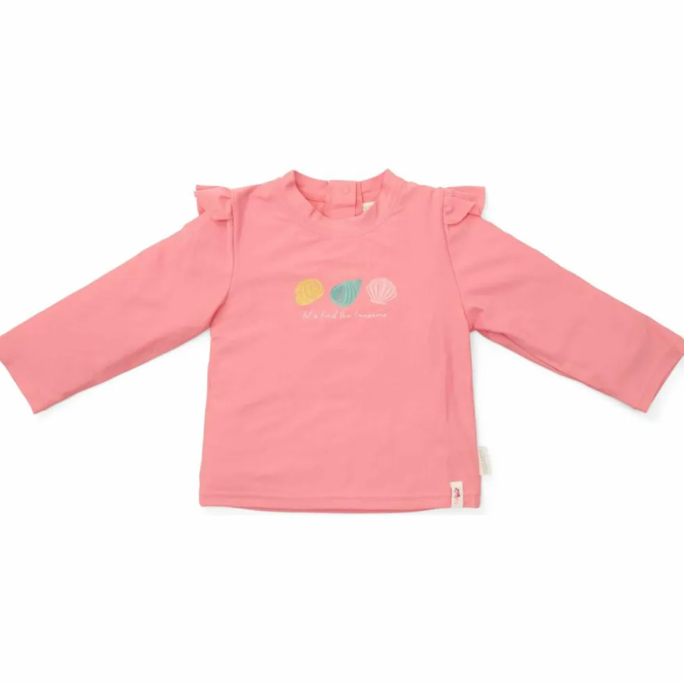 T-shirt de bain anti-UV manches longues Ocean Treasures Rouge (1-2 ans)