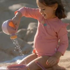 T-shirt de bain anti-UV manches longues Ocean Treasures Rouge (1-2 ans)