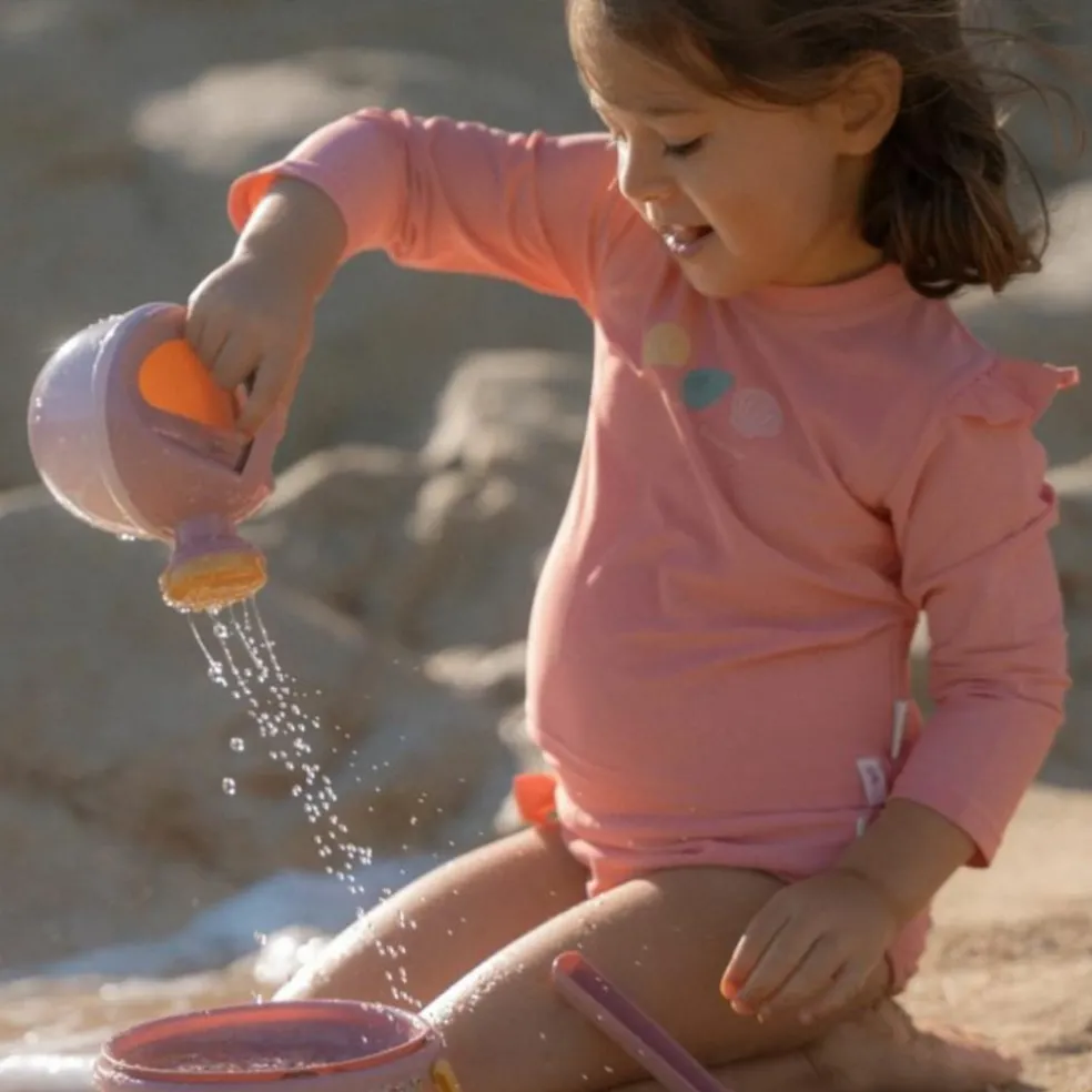 T-shirt de bain anti-UV manches longues Ocean Treasures Rouge (1-2 ans)