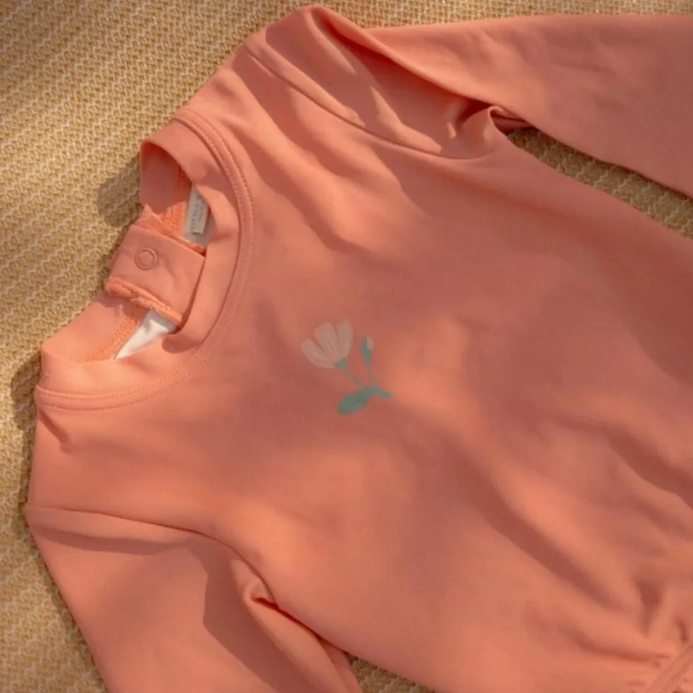 T-shirt de bain anti-UV manches longues Ocean Treasures Rouge (1-2 ans)