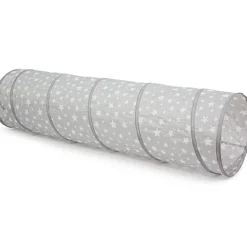 Tunnel de jeu Star gris étoilé (180 cm)