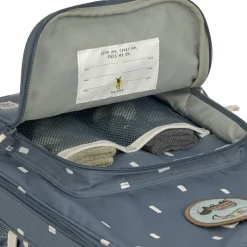 Valise à roulettes Happy Prints bleu nuit