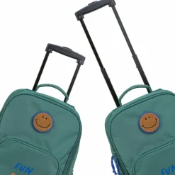Valise à roulettes Little Gang Vert foncé