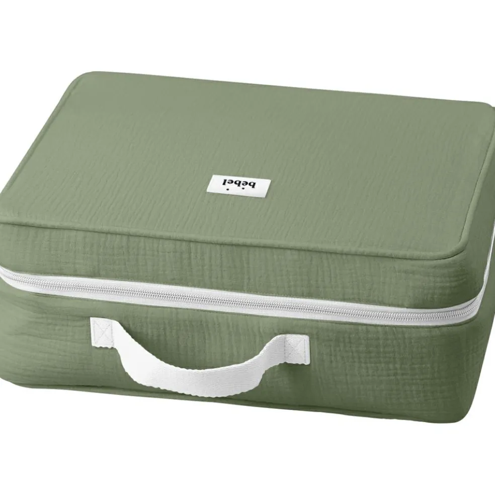 Valise de maternité amande