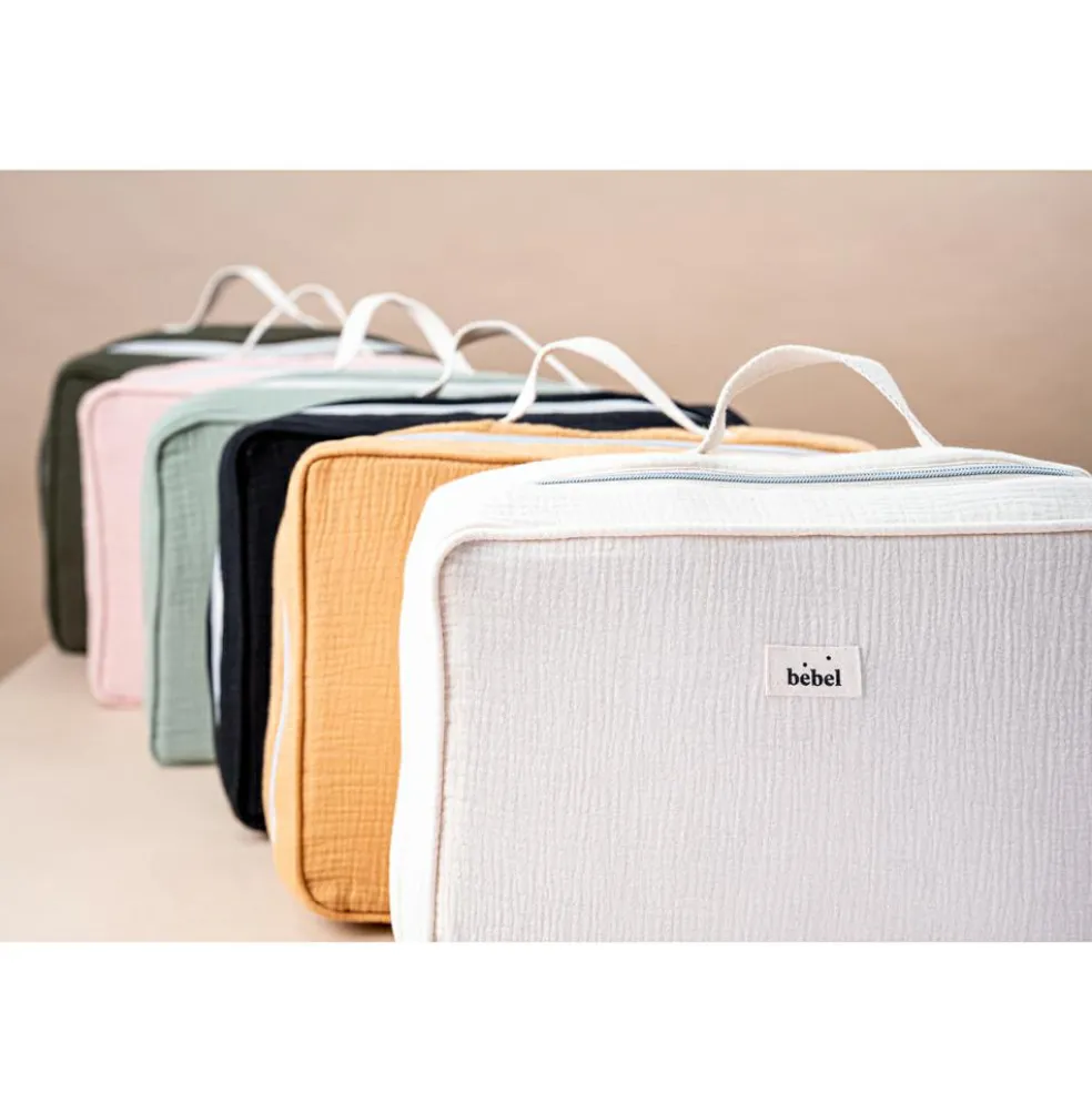 Valise de maternité amande