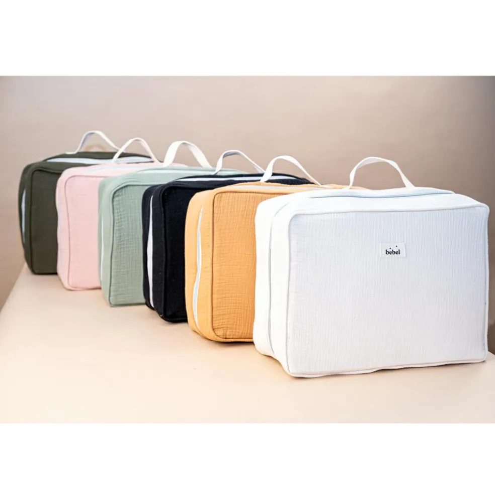 Valise de maternité amande