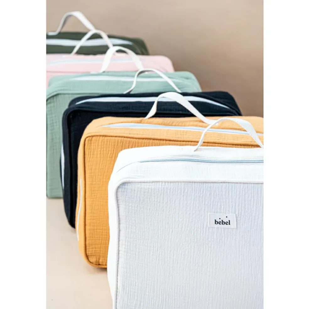 Valise de maternité amande