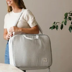 Valise de maternité Botton Rayures