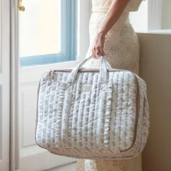 Valise de maternité Botton Fleurs