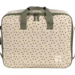 Valise de maternité coeurs Poppy Mousse