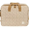 Valise de maternité coeurs Poppy Cannelle