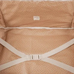 Valise de maternité coeurs Poppy Cannelle