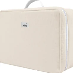 Valise de maternité crème