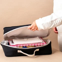 Valise de maternité réglisse