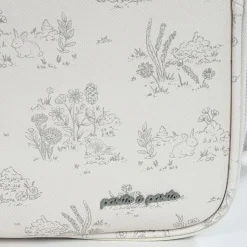 Valise de maternité Toile de Jouy Cream