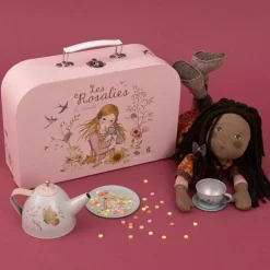 Valise dînette service à thé Les Rosalies