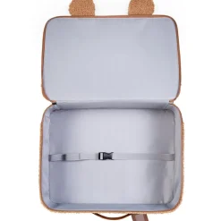 Valise enfant Mini Traveller en teddy brun