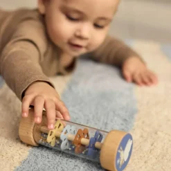 Valisette de jeu Mes premiers jouets sensoriels en bois