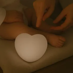 Veilleuse d’allaitement Ruby gris clair