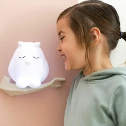 Veilleuse murale tactile Oscar le hibou (24 cm)