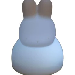 Veilleuse musicale en silicone Lapin Warm linen