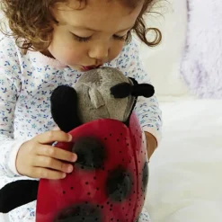 Veilleuse peluche coccinelle