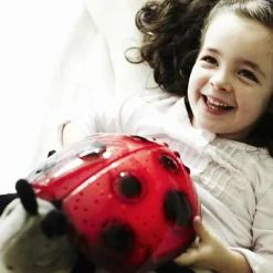 Veilleuse peluche coccinelle