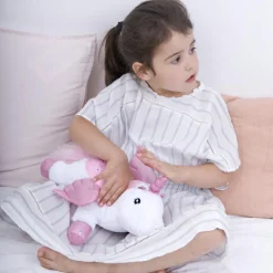 Veilleuse peluche copain licorne