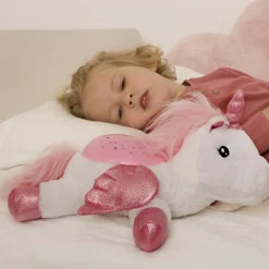 Veilleuse peluche copain licorne