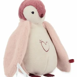 Veilleuse peluche Manchot rose (20 cm)