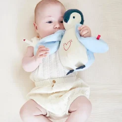 Veilleuse peluche Manchot bleu (20 cm)