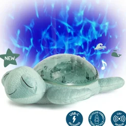 Veilleuse peluche Tranquil Turtle™ Green (rechargeable)