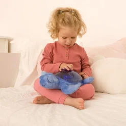 Veilleuse peluche Tranquil Turtle™ Océan (rechargeable)