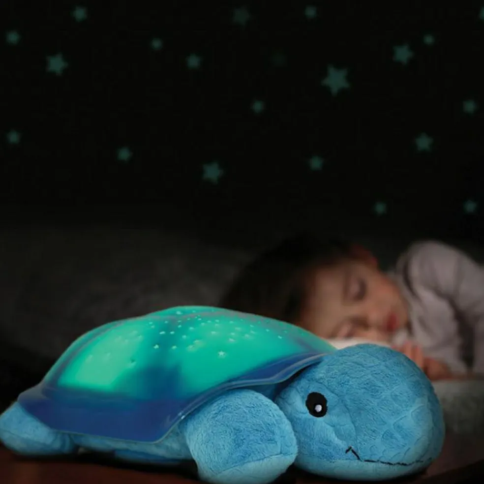 Veilleuse peluche Twilight Turtle Blue