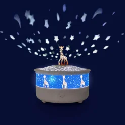 Veilleuse projecteur d'étoiles Sophie la Girafe rechargeable