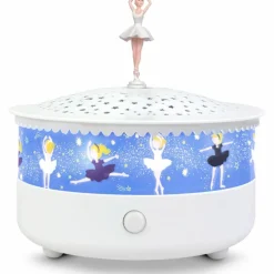 Veilleuse projecteur d'étoiles Ballerine rechargeable