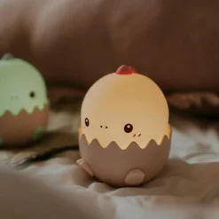 Veilleuse rechargeable bébé Dinosaure Rose