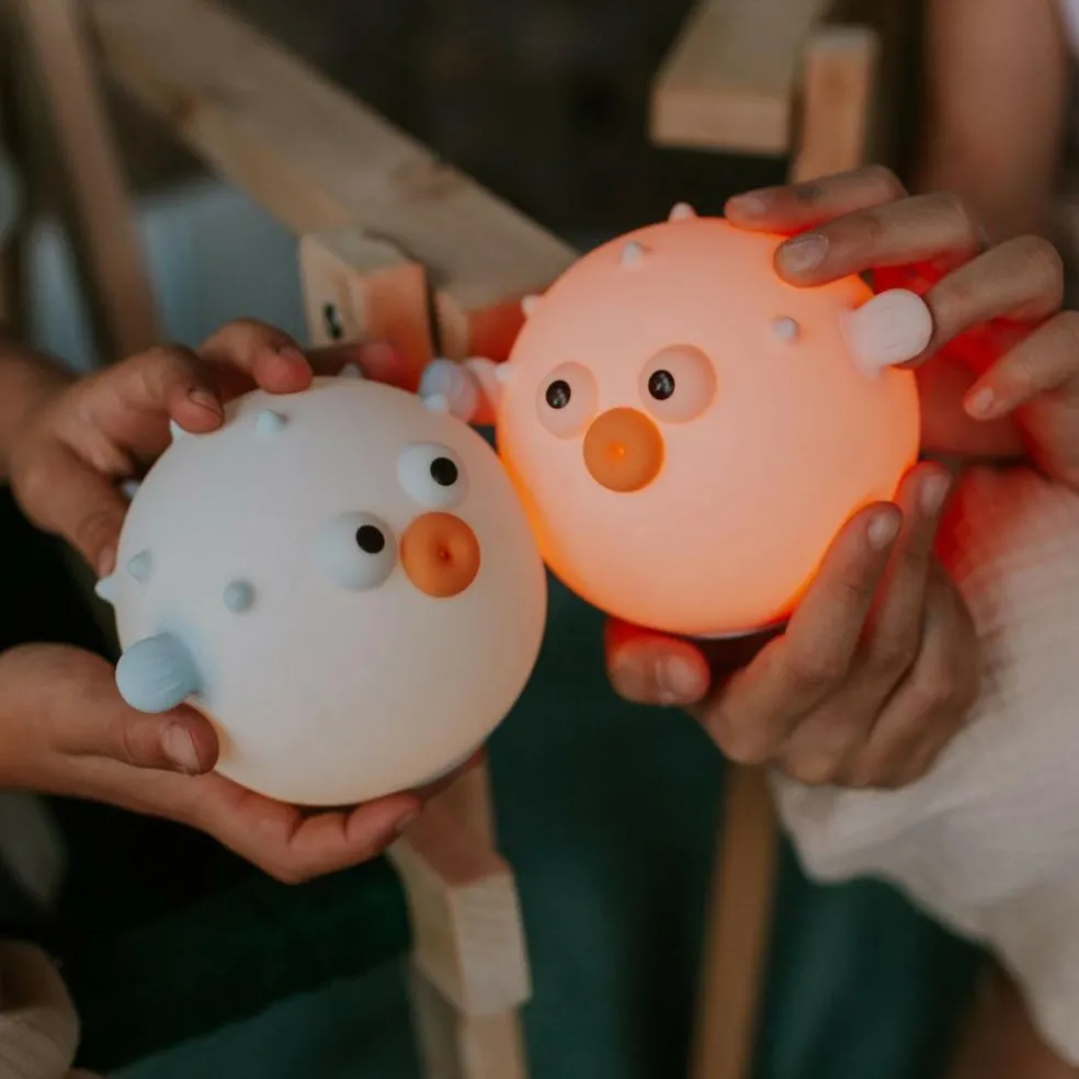 Veilleuse rechargeable Blow Fish Pink