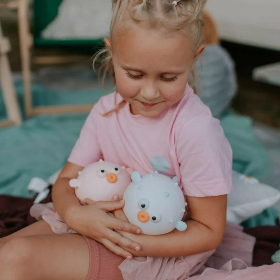 Veilleuse rechargeable Blow Fish Pink