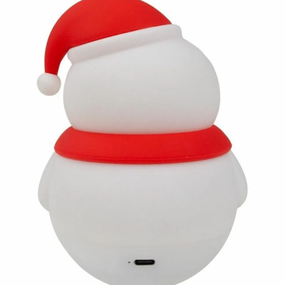 Veilleuse rechargeable Bonhomme de neige