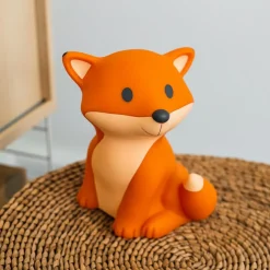 Veilleuse rechargeable César orange (20 cm)