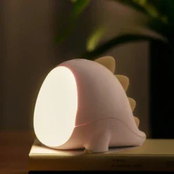 Veilleuse rechargeable Dino Rose