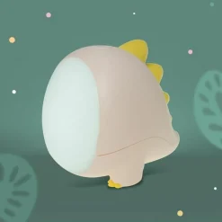 Veilleuse rechargeable Dino Rose