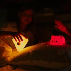 Veilleuse rechargeable Fromage avec Souris