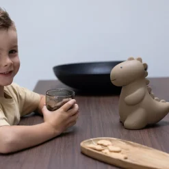 Veilleuse rechargeable Jéroom argile (17 cm)