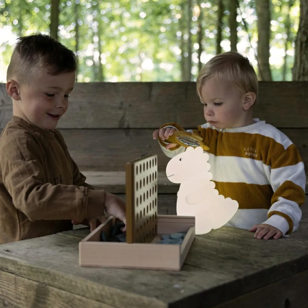 Veilleuse rechargeable Jéroom argile (17 cm)