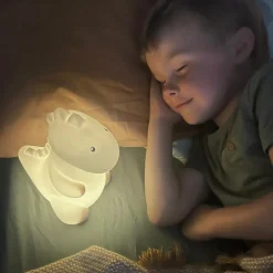 Veilleuse rechargeable Jéroom argile (17 cm)